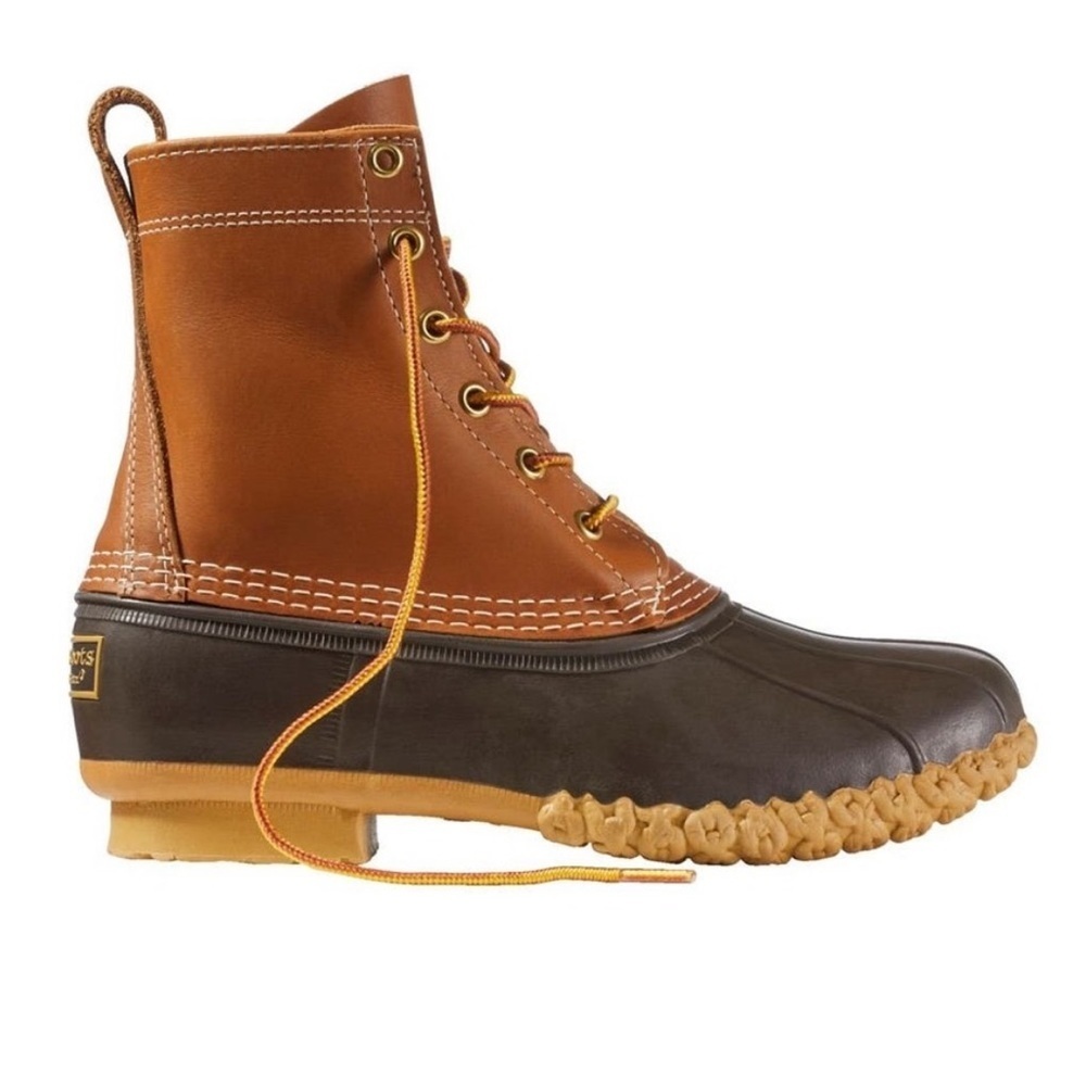 LL Bean Lace Up Bean Duck Boots